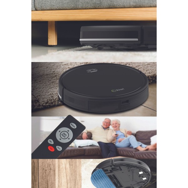 Akıllı Robot Süpürge Islak Kuru Robot Vacuum Mop Kvc-4090